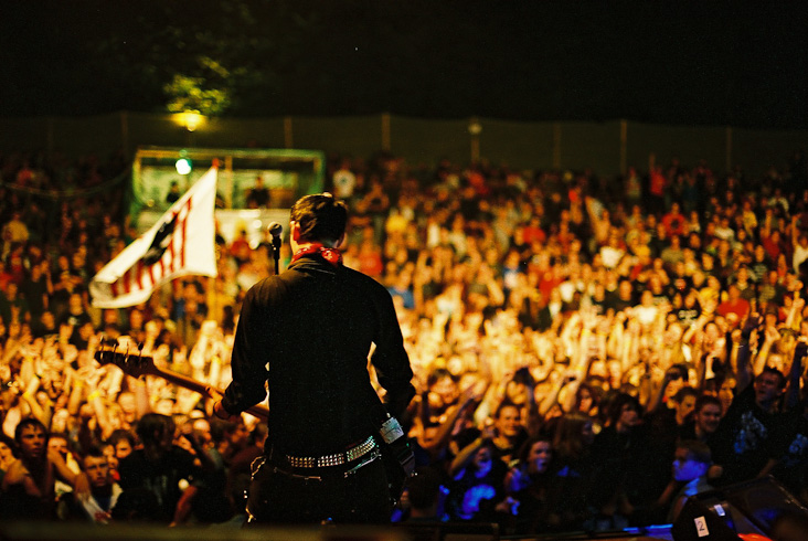 Anti Flag, Openair Gr&auml;nichen 2003